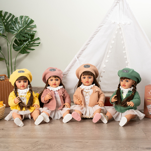 Poupée Bébé Reborn Fille en Silicone et Vinyle de 55 cm/22 pouces, Haute Qualité, pour Enfants et Filles - Vente Chaude pour Grossistes - Product Image 5