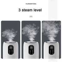 Humidificateur ultrasonique intelligent à brume froide 9L sur pied, avec veilleuse, faible bruit, remplissage par le haut, pour maison et hôtel, électrique, essentiel