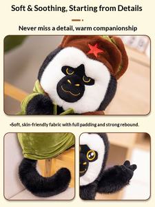 Peluche Saite White Mian Monkey, bambola simpatica a forma di piccola scimmia, cuscino, regalo di compleanno per bambine e bambini - Product Image 4