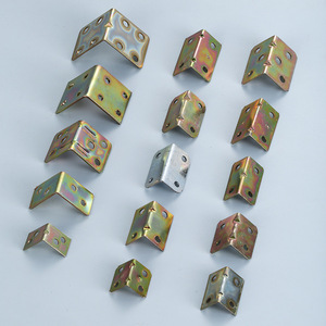 Soportes en ángulo en L Kai Shun de hierro coloreado de 90 grados para conectores de muebles y soportes de estanterías - Product Image 4