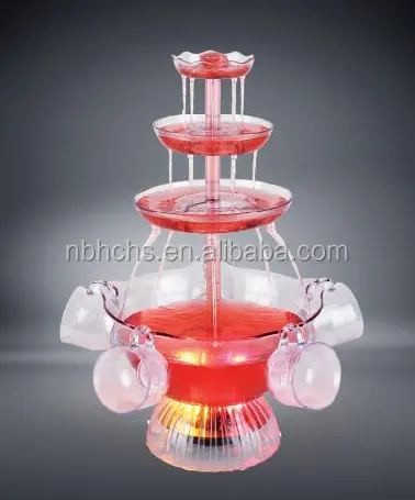 Electric Red Wine Cocktail Fountain for Home Party 1-Year Warranty Juice Dispenser