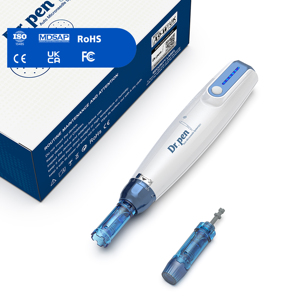 <span class=keywords><strong>Dermapen</strong></span> Inalámbrico de Acero Inoxidable de Grado Médico para Microneedling <span class=keywords><strong>A9</strong></span> MTS, Cuidado Facial/Corporal/de Labios, con Enchufe Estadounidense - Product Image 1