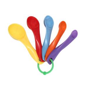 Gadget de cocina de alta calidad, herramientas para hornear y repostería, juego de cucharas medidoras de plástico de 5 piezas - Product Image 1