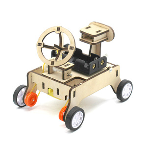 Kit de coche de madera para ensamblar manualmente, juguete educativo para niños de 7 a 9 años, proyecto científico, set de construcción de modelos - Product Image 4