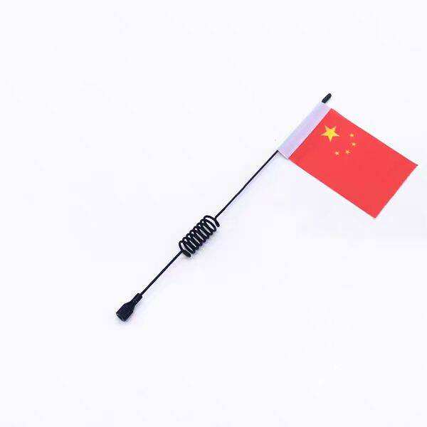 Red Antenna + Red Flag