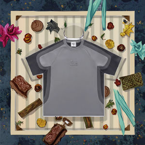 Camisetas de Manga Corta para Hombre, 100% Algodón, Impresión Digital, Anti-Pilling, Corte Regular, Cuello Redondo, Secado Rápido, Estilo Hip Hop Urbano - Product Image 4