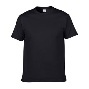 OEM Color Size Crew Neck 100% Cotton Men's T-Shirts Short <b>Sleeve</b> Inner Wear for Daily Comfort Breathable - Product Image 4