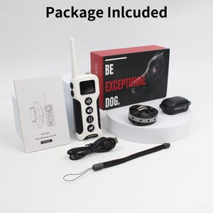 Exclusivo 2025 3000 Pies Collar de entrenamiento para perros de largo alcance con choque remoto Nuevo PRODUCTO DE CONTROL DE ladridos - Product Image 3