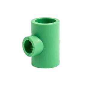 PPR PVC HDPE Asegurado de fábrica Reductor <span class=keywords><strong>sanitario</strong></span> en T Accesorios de latón Cabeza redonda Técnicas forjadas OEM y ODM compatibles - Product Image 4