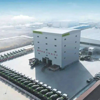 HZSK300 Bétonnière électrique à faibles émissions 300m/h pour usine de béton préfabriqué