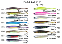 WZ 3" Flash-J Shad Leurre souple en plastique pour la pêche en mer, vente en gros, leurre de pêche personnalisé avec paillettes brillantes intégrées