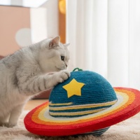 Árbol para Gatos Moderno de Lujo de 2 Niveles y 21 CM con Poste Rascador de Sisal, Torre de Escalada Ligera para Gatitos, Empacado en Cartón para Gatos de Interior