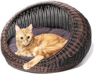 Cama de mimbre hecha a mano para gato, para mascota, para perro grande, barata, China - Product Image 1