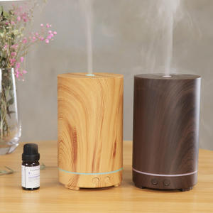 Diffuseur d'arômes ultrasonique à effet bois, humidificateur silencieux à brume froide, minuterie réglable, machine à parfum aux huiles essentielles pour la maison - Product Image 2
