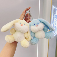 Peluche de lapin de dessin animé en gros, articles pour stands de rue, pendentif ours, jouet chiot, petit cadeau, modèle de peluche A061, rembourrage en coton PP