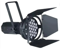 Offre Spéciale 31*10W haute puissance COB Zoom Par LED lumière de scène faisceau blanc avec couvercle de porte de grange pour la fête suspendue pour l'éclairage de scène
