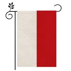 Bandiere del giardino dell'Indonesia 12x18 pollici bandiere Decorative a doppia faccia all'esterno bandiere Decorative per giardino Patio giardino arredamento esterno