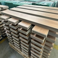 Einfach zu Verlegende Wasserdichte 4mm 5mm 6mm 7mm 8mm Klick-Vinylplanken mit Holzmaserung, LVP Innenbereich Kommerzieller SPC-Bodenbelag