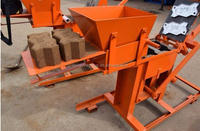 DONGYUE marque QTS2-40 l'argile utilisée machine de bloc de terre comprimée vente en Afrique