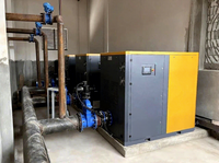 Compresseur d'air à vis rotatif VSD refroidi par air, lubrifié, silencieux, pour EPM-250A 7,5-75 kW 10-100 CV 8 bars