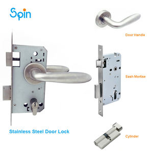 Poignée <span class=keywords><strong>de</strong></span> fenêtre en alliage <span class=keywords><strong>de</strong></span> zinc, traction moderne plaquée laiton PVD pour tour d'inclinaison à battant - Product Image 3