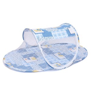 Mosquitera para cuna bebé yurta para dormir a prueba de insectos plegable bebé sarga universal mosquitera en forma de barco para niños - Product Image 3