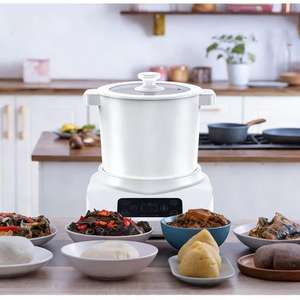 Máquina Eléctrica de Acero Inoxidable de 6L para Cocinar Fufu y Triturar Ñame, Fabricante Nacional de Máquinas para Ñame Fufu - Product Image 3