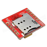 Module GPS SIM800L avec carte adaptateur GSM quadri-bande GPRS 850/900/1800/1900MHz emplacement pour carte SIM antenne intégrée 3.7 ~ 4.2V