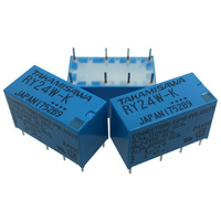Relais Électromécanique Original Neuf RY-24W-K RY24W-K DPDT 1A 24VDC 2.88KOhm Relais de Signalisation 20.2x9.8x12.5mm THT Électronique