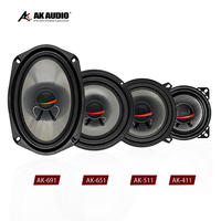Haut-parleur de voiture AK-691 à prix compétitif d'usine et de haute qualité Haut-parleur coaxial 2 voies 4/5/6, 5 pouces, musique gamme complète audio