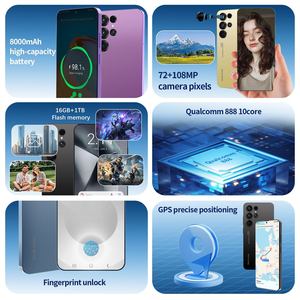 Meilleure vente Version mondiale S25 Ultra téléphone intelligent 7.2 pouces 16 + 1 To déverrouiller S-Pen <span class=keywords><strong>4G</strong></span> WIFI Gaming S23 S24 téléphone portable - Product Image 6