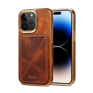 Custodia per telefono cellulare in pelle di vacchetta con cera d'olio per Apple <span class=keywords><strong>iPhone</strong></span> <span class=keywords><strong>13</strong></span> <span class=keywords><strong>Pro</strong></span> Card a portafoglio cover per telefono per <span class=keywords><strong>iPhone</strong></span> <span class=keywords><strong>13</strong></span> <span class=keywords><strong>13</strong></span> Mini <span class=keywords><strong>13</strong></span> <span class=keywords><strong>Pro</strong></span> <span class=keywords><strong>Pro</strong></span> Max - Product Image 2