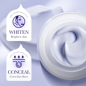 SADOER Crème Pigmentée Translucide Correctrice aux Pépins de Raisin 50g Éclaircissante Adoucissante Hydratante Unifiante Raffermissante Maquillage - Product Image 3