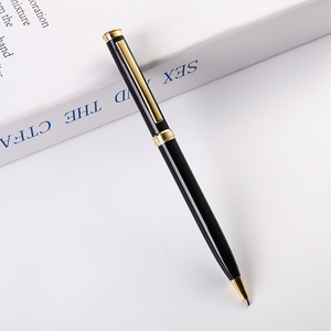 Chất Lượng Cao Tùy Chỉnh Mỏng Kim Loại Bút Bi Sang Trọng In Logo Bán Buôn Quà Tặng Khuyến Mãi Cho Khách Sạn Cá Nhân Bút - Product Image 2