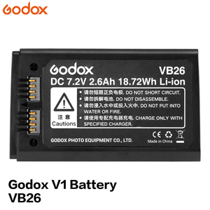 <span class=keywords><strong>Batterie</strong></span> Li-Ion <span class=keywords><strong>Godox</strong></span> <span class=keywords><strong>V1</strong></span> Flash VB-26 VB26 7.2V 3000mAh pour Flash d'appareil photo <span class=keywords><strong>V1</strong></span>, 650 éclairs pleine puissance avec fonction série - Product Image 3
