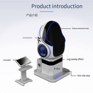 Silla VR Egg, Simulador de Juegos 12D, Cine 7D con Movimiento, Equipo de Arcade para Instalación en Parques de Entretenimiento Interiores - Product Image 4