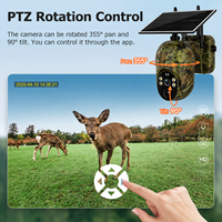Caméra de sécurité solaire 4G 6MP PTZ CONDA Tuya ST22 avec vision nocturne étanche IP66, audio bidirectionnel et utilisation en extérieur