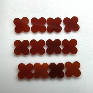 HQ אבני חן מכירה לוהטת דובאי ירוק תלתן אבן סינטטי מלכיט ארבעה עלה תלתן אבני חן - Product Image 5