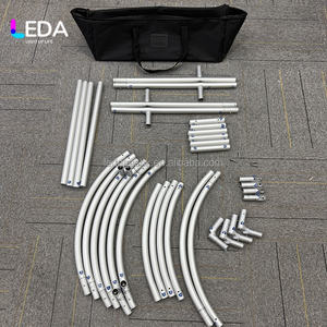 Support de toile de fond en alliage d'aluminium en forme de cœur pour événements, idéal pour les décorations de scène de baby shower, anniversaires et mariages. - Product Image 4