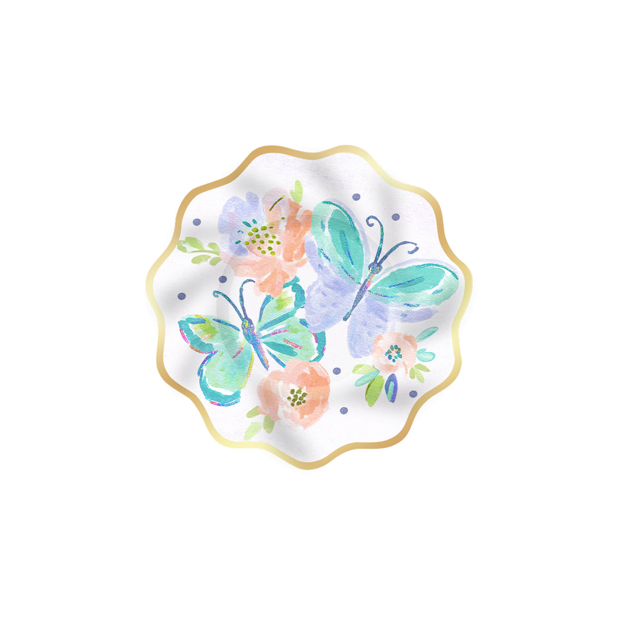 7 inch paper plate*8 pcs