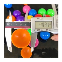 Boule de Loterie Creuse de 4 cm Boules Capsules de Prix Ouvertes Boule de Loterie en Plastique pour Tirage de Loterie