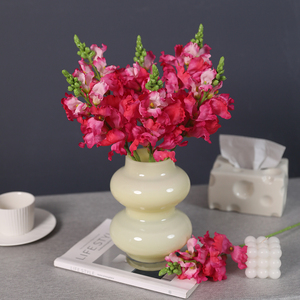 Fiori Artificiali di Garofano (Antirrhinum) in Seta <span class=keywords><strong>Viola</strong></span>, Fiori Finti di Delphinium per Centrotavola - Vendita all'Ingrosso - Product Image 4