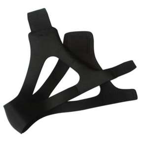 CE Black Anti Schnarch verstellbare Kinns tützen Kinnriemen Stop Schnarch gürtel - Product Image 1