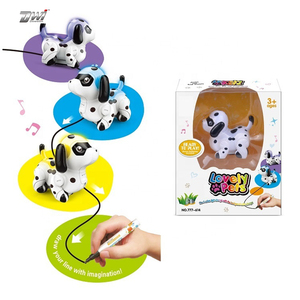 <span class=keywords><strong>Robot</strong></span> éducatif à induction <span class=keywords><strong>magique</strong></span>, mini chien avec lumières LED colorées, jouet cadeau pour enfants - Product Image 1