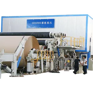 Manufacturing machine for waste paper recycling kraft production line