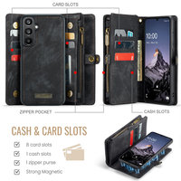 CaseMe 2025 Meilleur vendeur pour Samsung S25 A16 A26 A36 A56 A06 Étui portefeuille en cuir pour Samsung A16 Pochette Sac