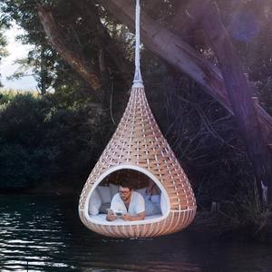 Hamac <span class=keywords><strong>suspendu</strong></span> en rotin pour l'<span class=keywords><strong>extérieur</strong></span>, style nid <span class=keywords><strong>d</strong></span>'oiseau, fauteuil <span class=keywords><strong>suspendu</strong></span>, balançoire, chaise double suspendue, mobilier de balcon et de patio - Product Image 5