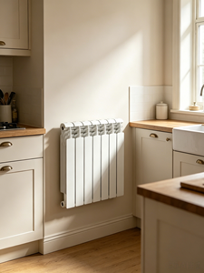 <span class=keywords><strong>Radiateur</strong></span> mural en <span class=keywords><strong>aluminium</strong></span> moulé sous pression blanc pour chauffage à l'<span class=keywords><strong>eau</strong></span> <span class=keywords><strong>chaude</strong></span>, idéal pour chambre à coucher et maison - Product Image 2