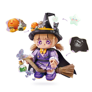 <span class=keywords><strong>Para</strong></span> LOZ Kids All Saints' Day Building Blocks Juguete modelo de plástico educativo <span class=keywords><strong>para</strong></span> jugar con un personaje de bruja - Product Image 4