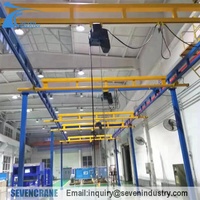 Grue aérienne sur rail modèle Kbk avec système de chariot, rail de piste Kbk, rail de piste Kbk en vente chaude